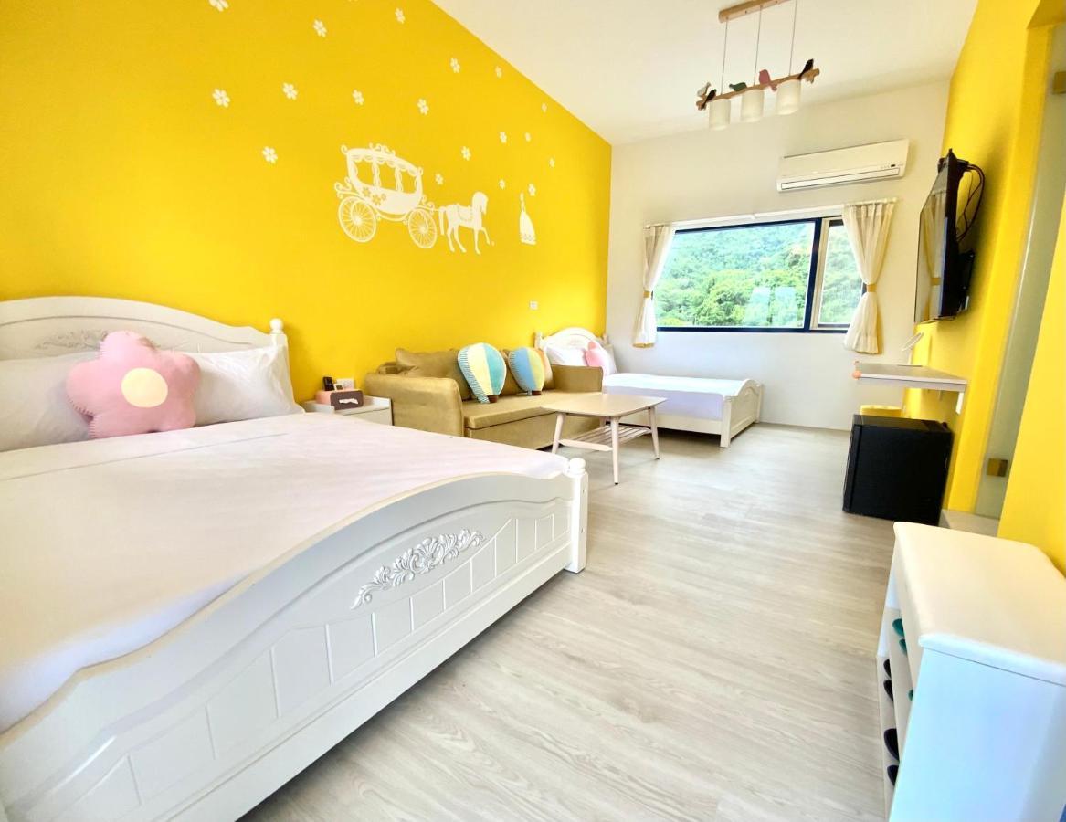 Blue And White Style Holiday B&B กวนซาน ภายนอก รูปภาพ
