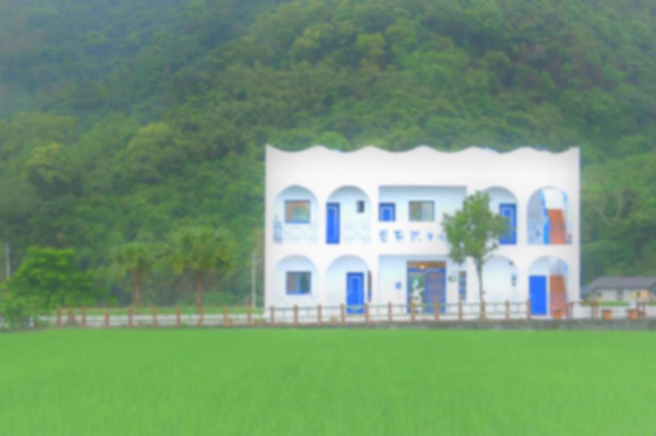 Blue And White Style Holiday B&B กวนซาน ภายนอก รูปภาพ