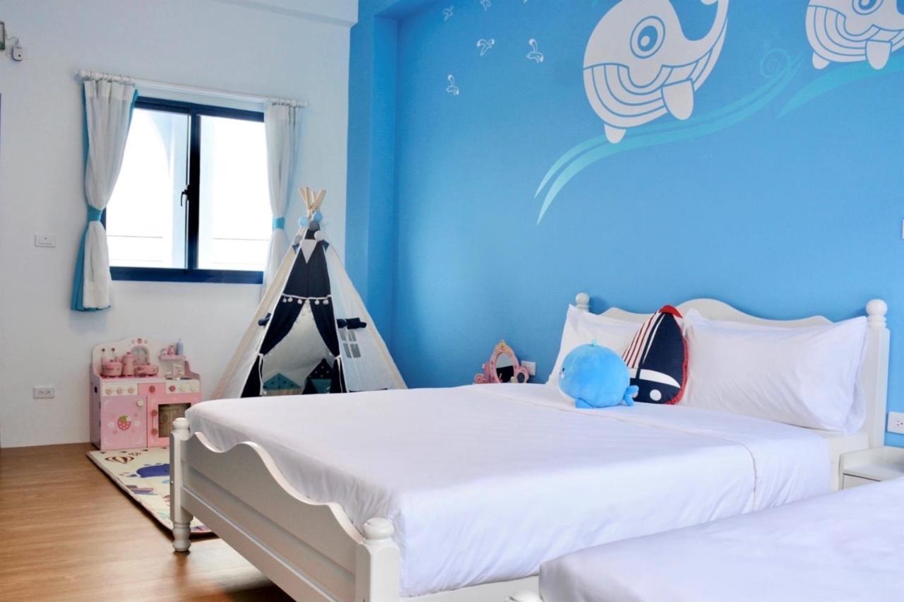 Blue And White Style Holiday B&B กวนซาน ภายนอก รูปภาพ
